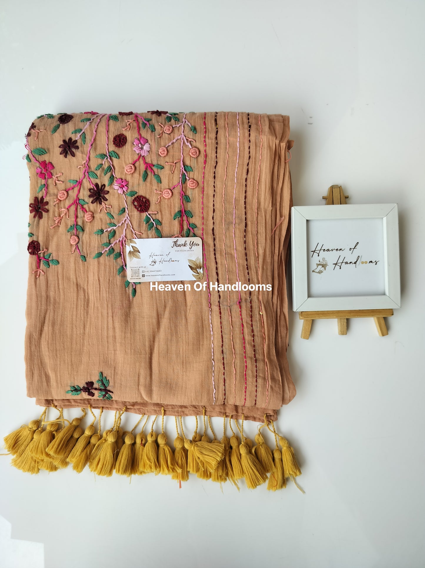 Premium Hand Stitch - Honey Biscuit