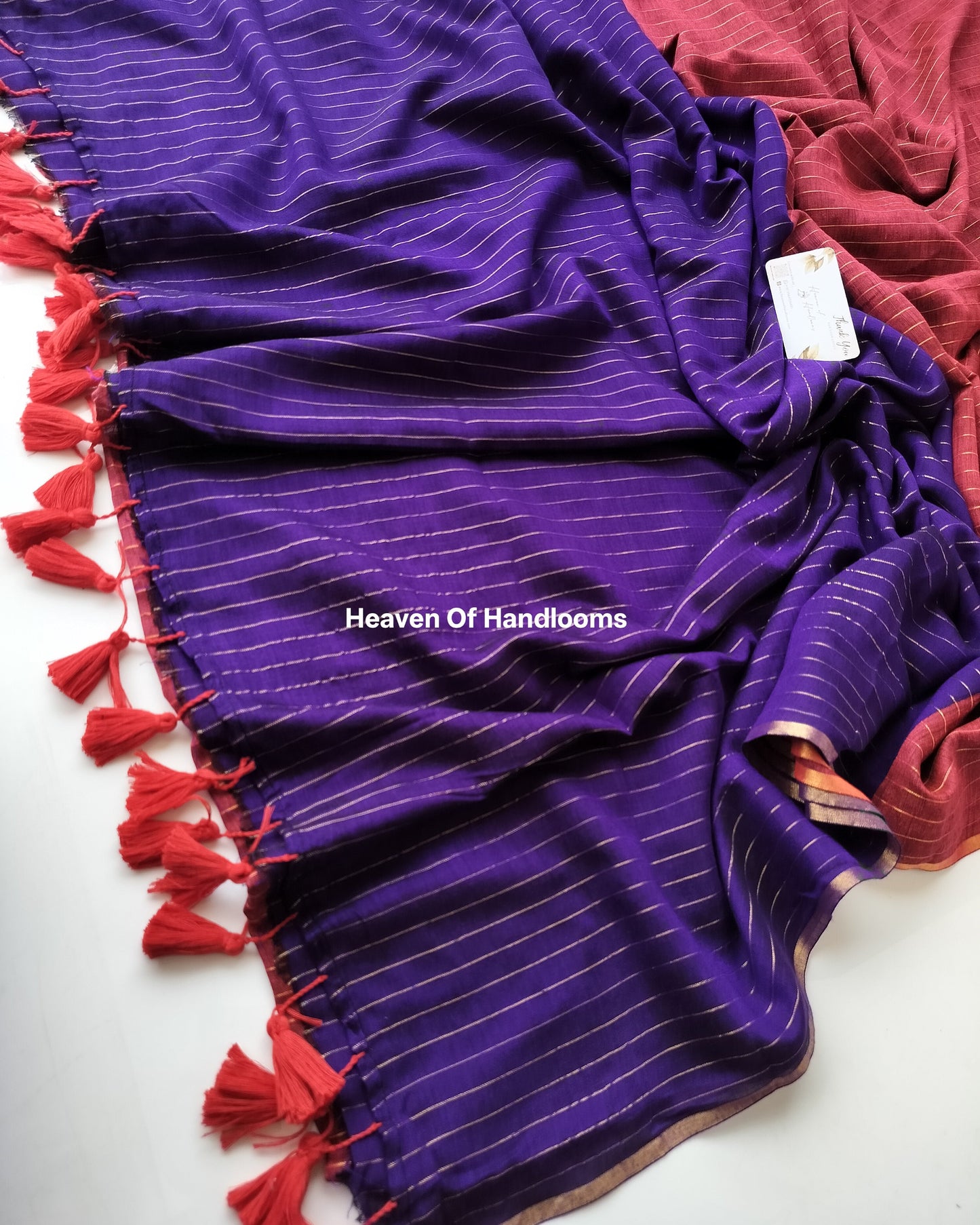 Festive Saree - kumkum