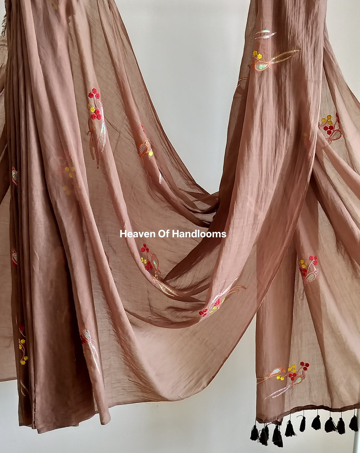 Festive Saree - Choco Parrots
