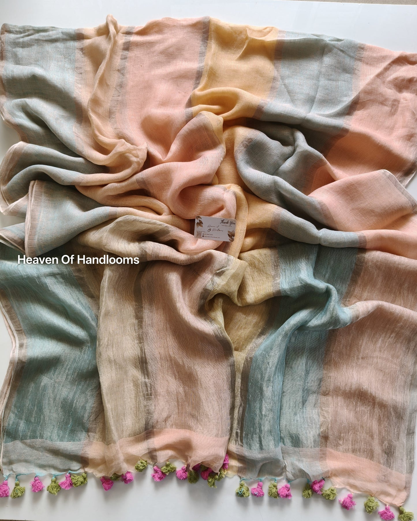 Linen by Linen - Pastel Beauty Tassels