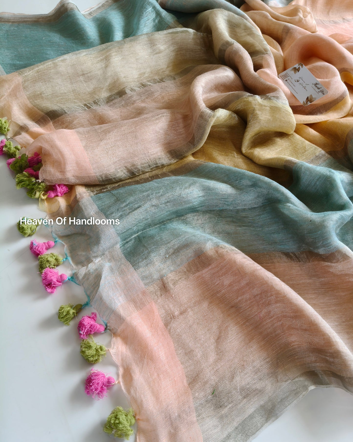 Linen by Linen - Pastel Beauty Tassels
