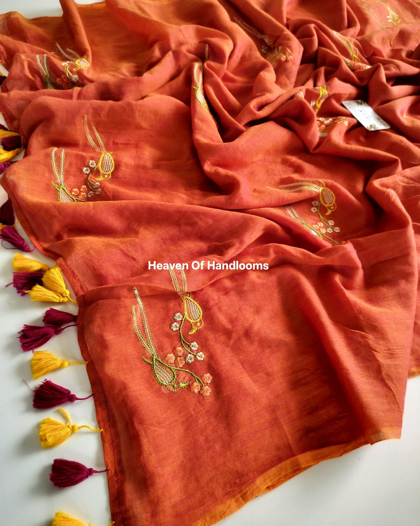 Festive Saree - Dual Candy  Parrots