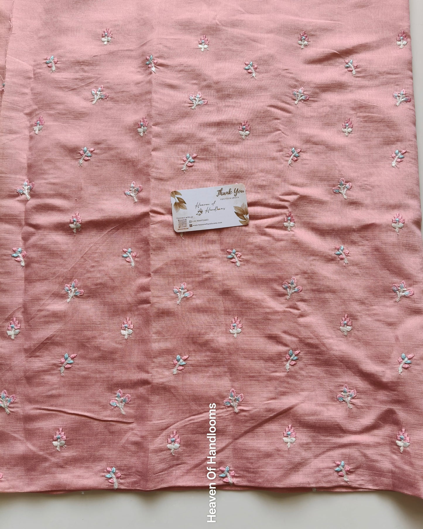 Blouse Material -Pastel Poo