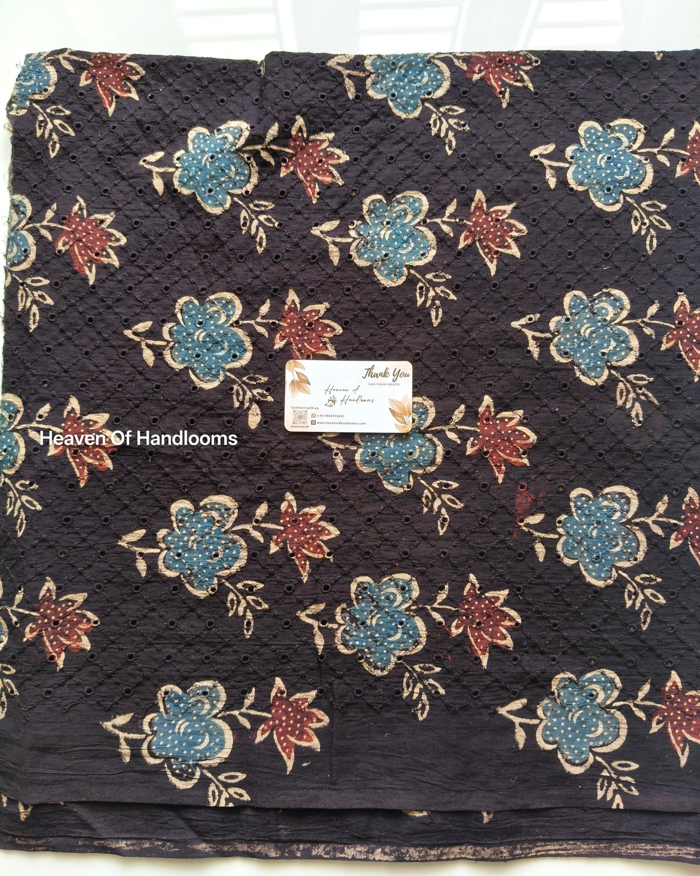 Blouse Material -Ajrakh Hakoba