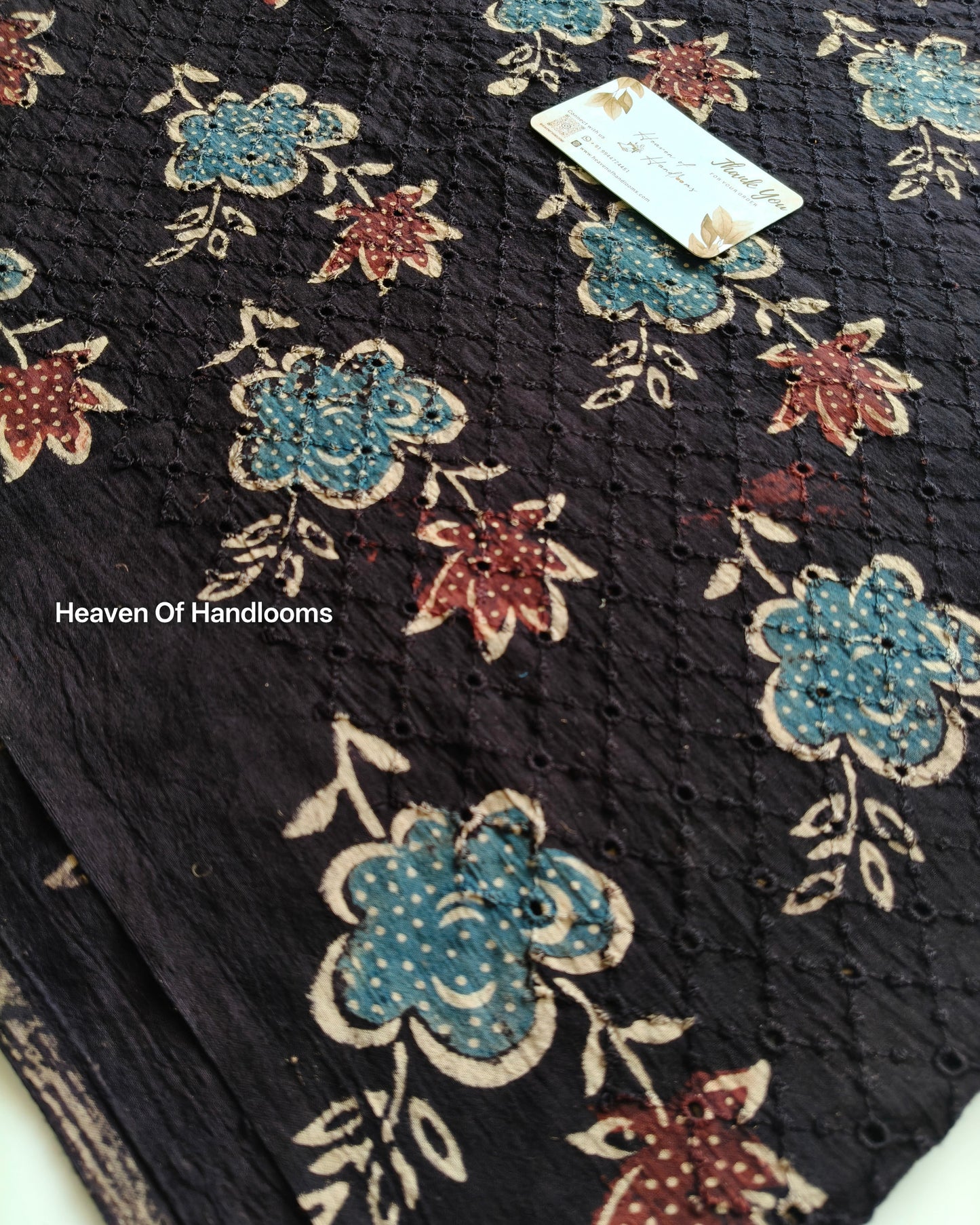Blouse Material -Ajrakh Hakoba