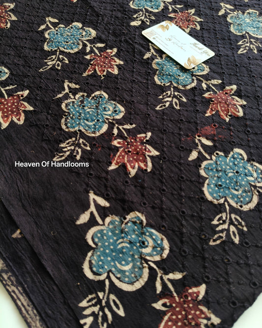 Blouse Material -Ajrakh Hakoba
