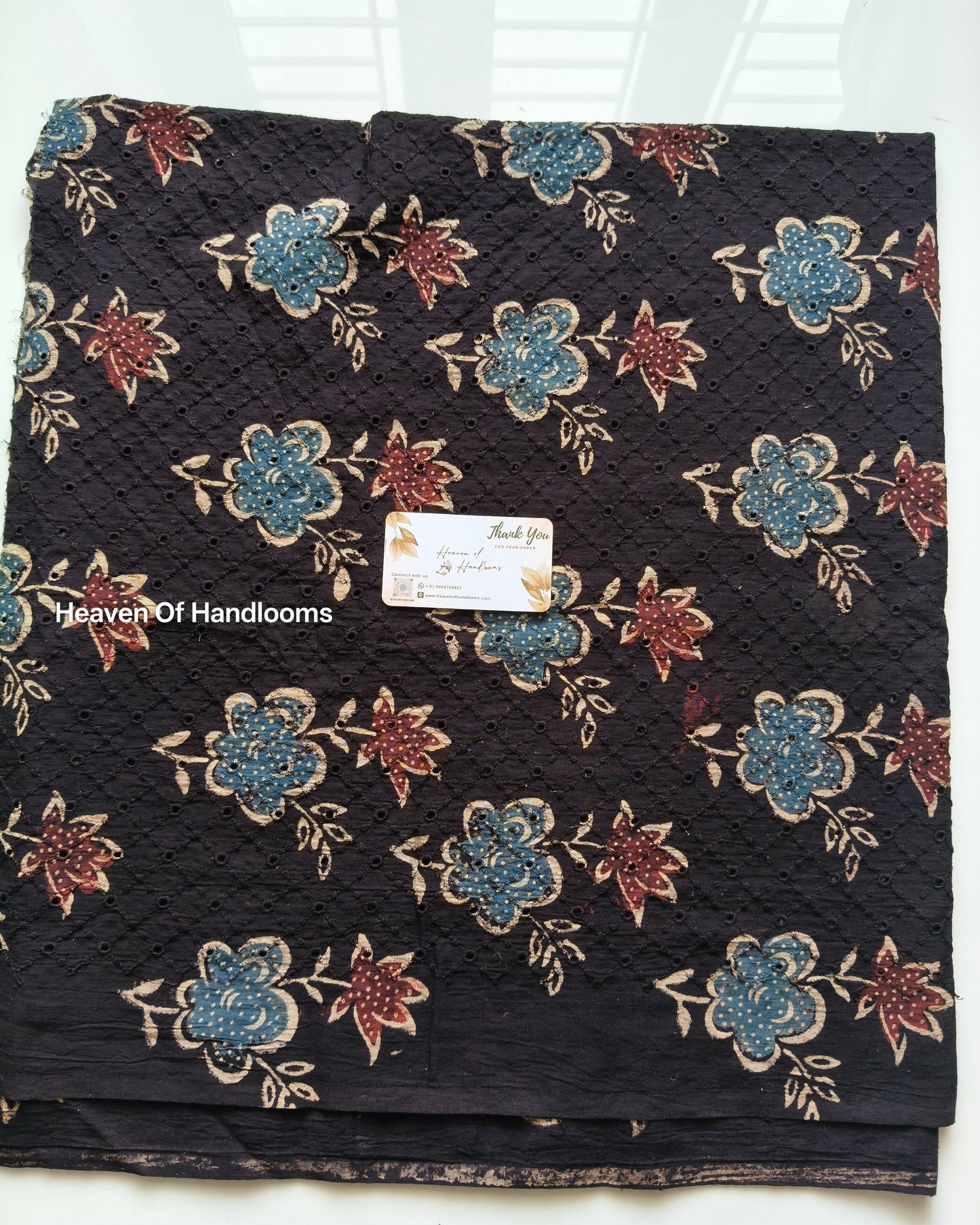 Blouse Material -Ajrakh Hakoba
