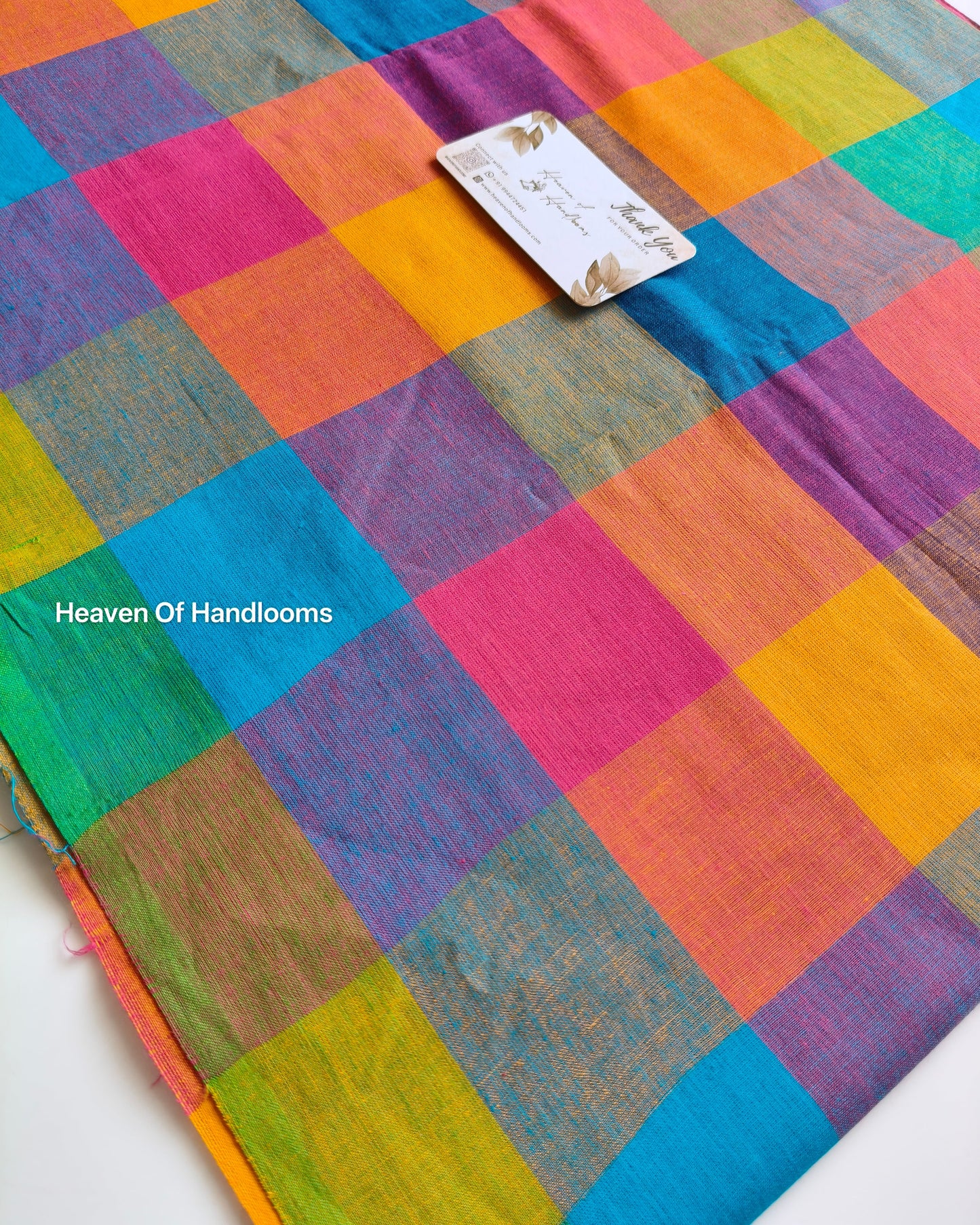 Blouse Material -Madras Check
