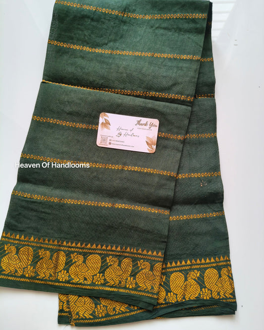 Blouse Material -Green Velthari