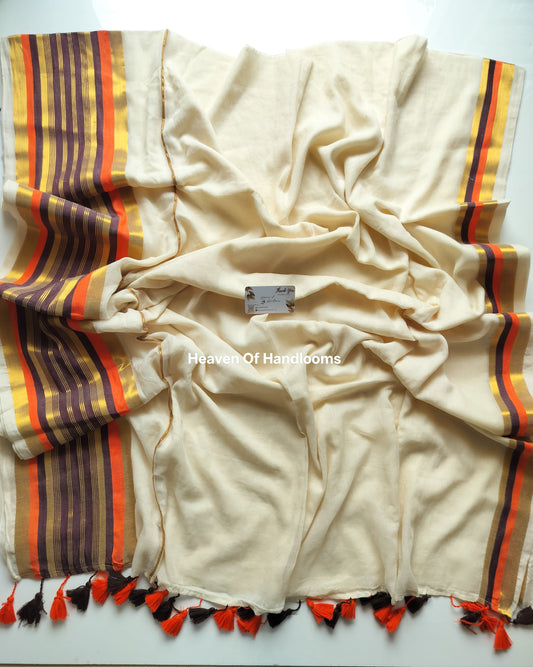 Onam-Vishu Saree -Orange