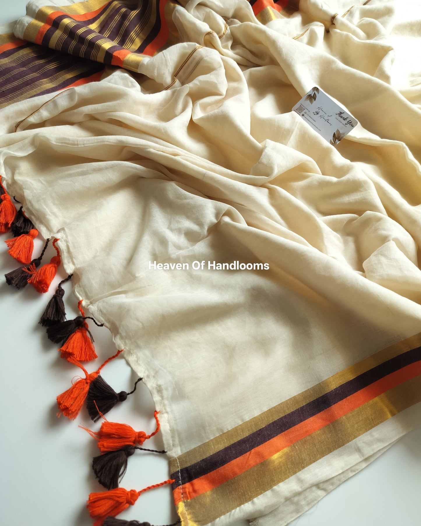Onam-Vishu Saree -Orange