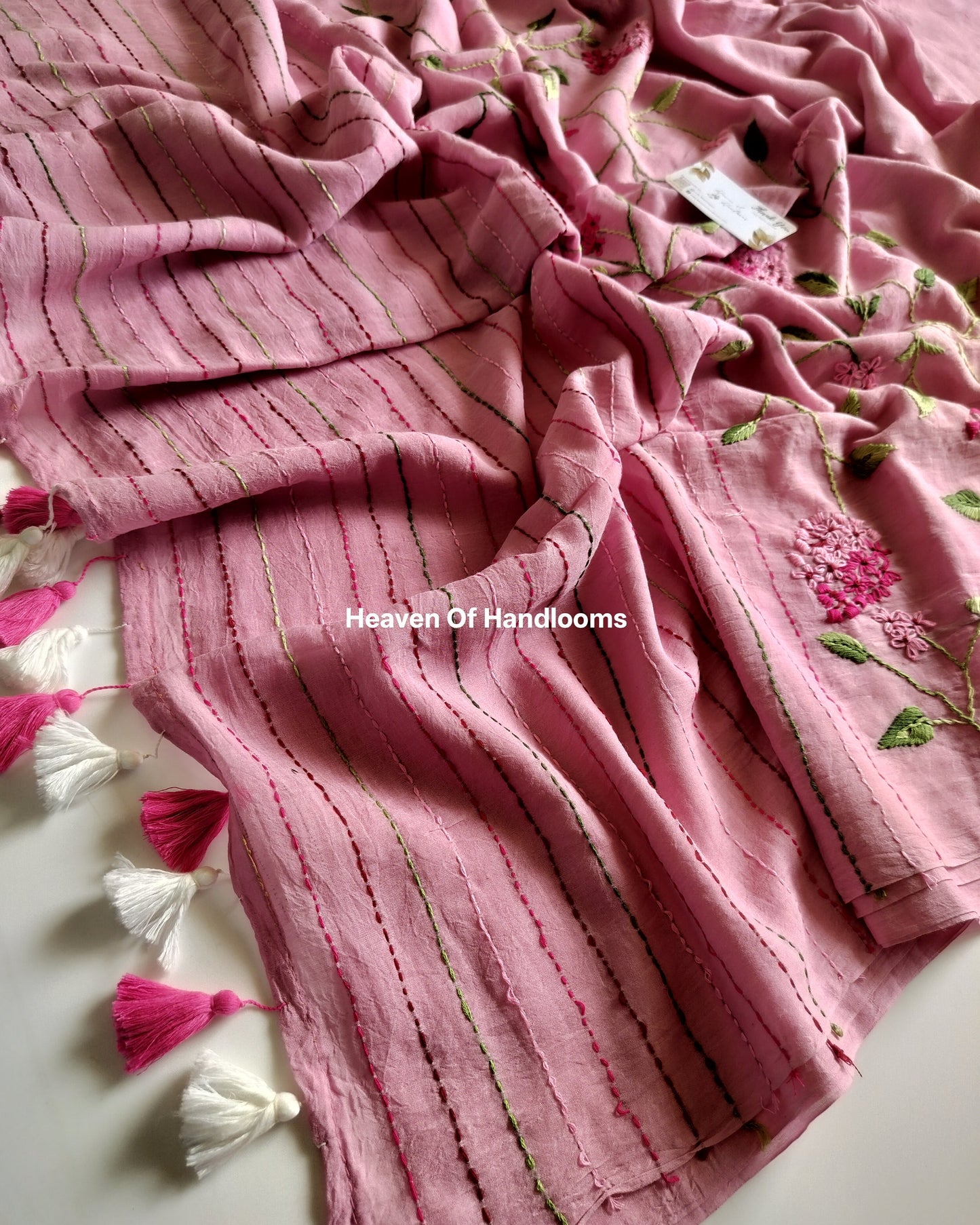 Premium Hand Stitch - Dusky Pink Kodi Poo