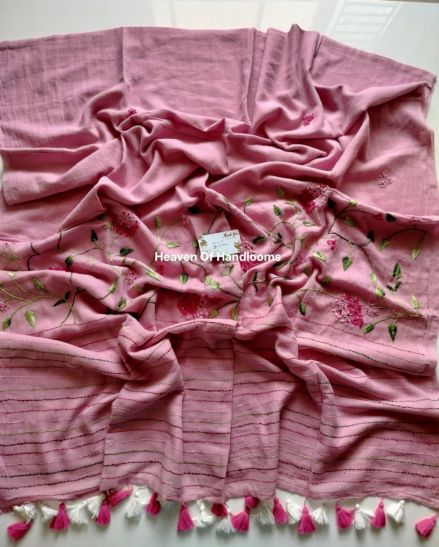 Premium Hand Stitch - Dusky Pink Kodi Poo