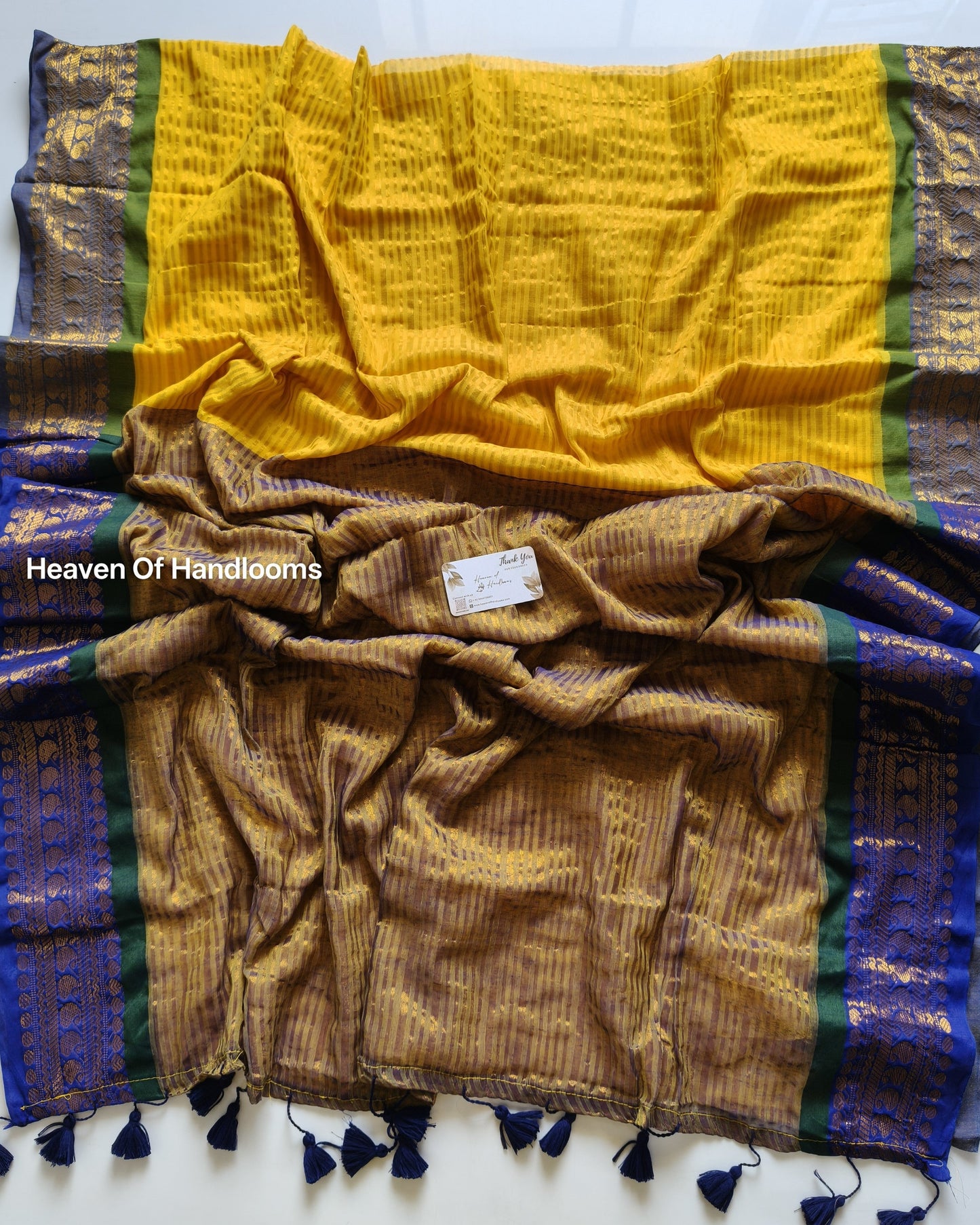 Festive Saree - Haldi Kanchi