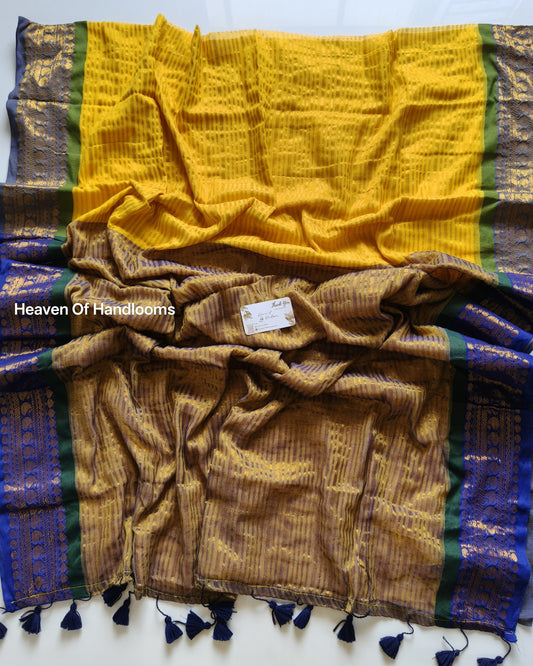 Festive Saree - Haldi Kanchi