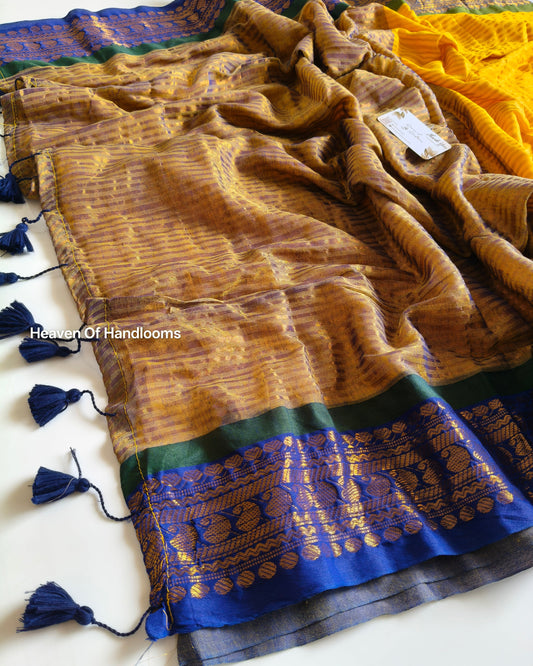 Festive Saree - Haldi Kanchi