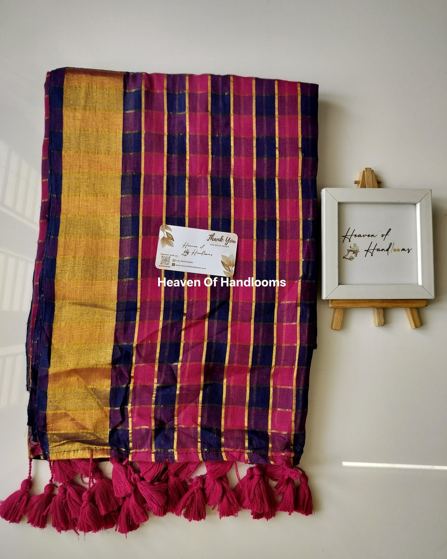 Festive Saree - Nayan Check