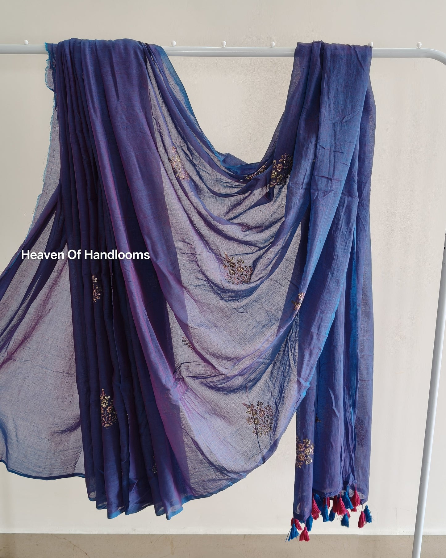 Festive Saree - Dual Floral Seq