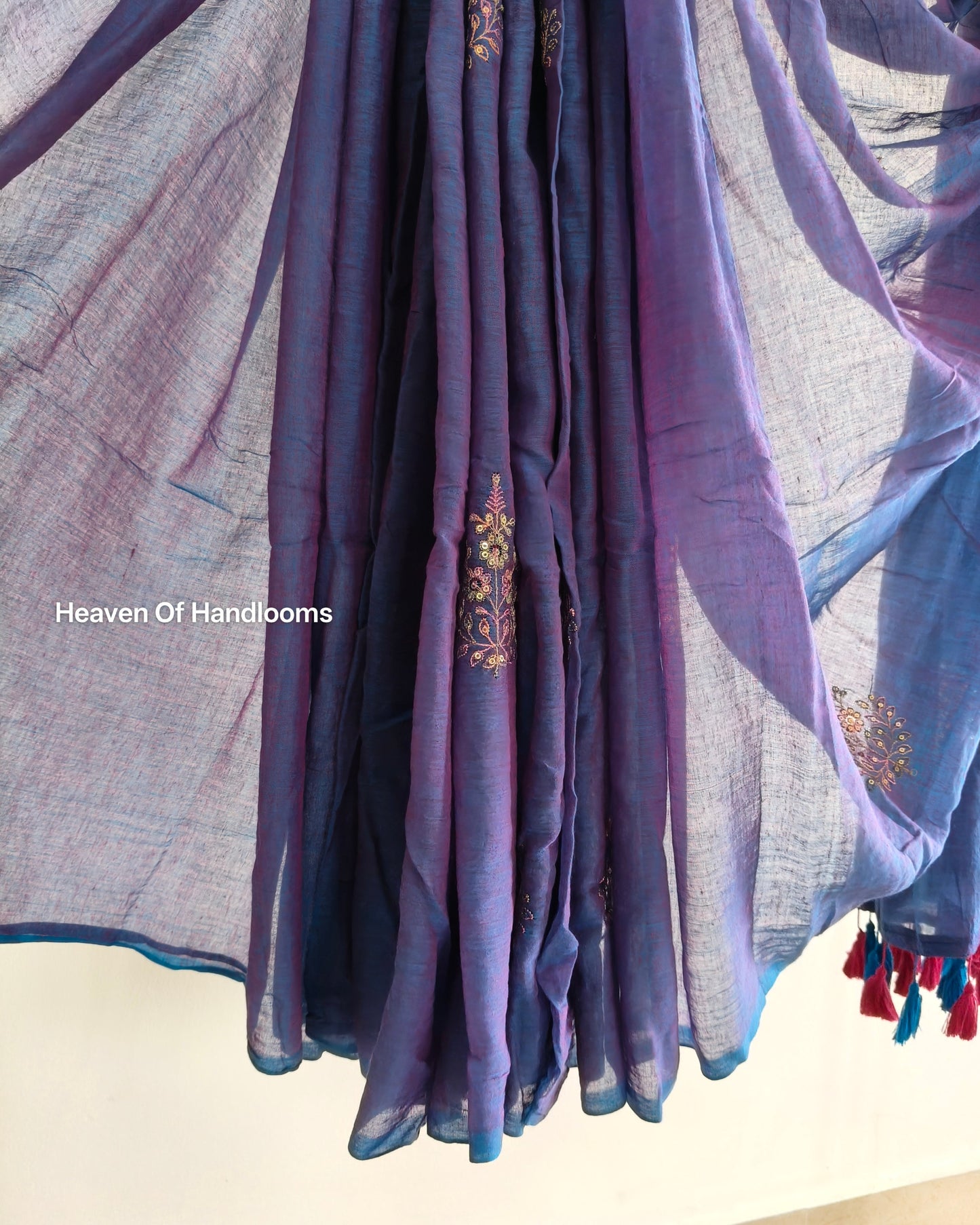 Festive Saree - Dual Floral Seq