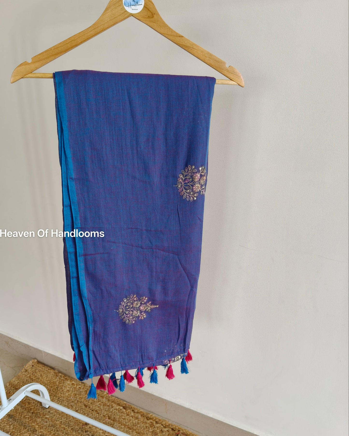 Festive Saree - Dual Floral Seq
