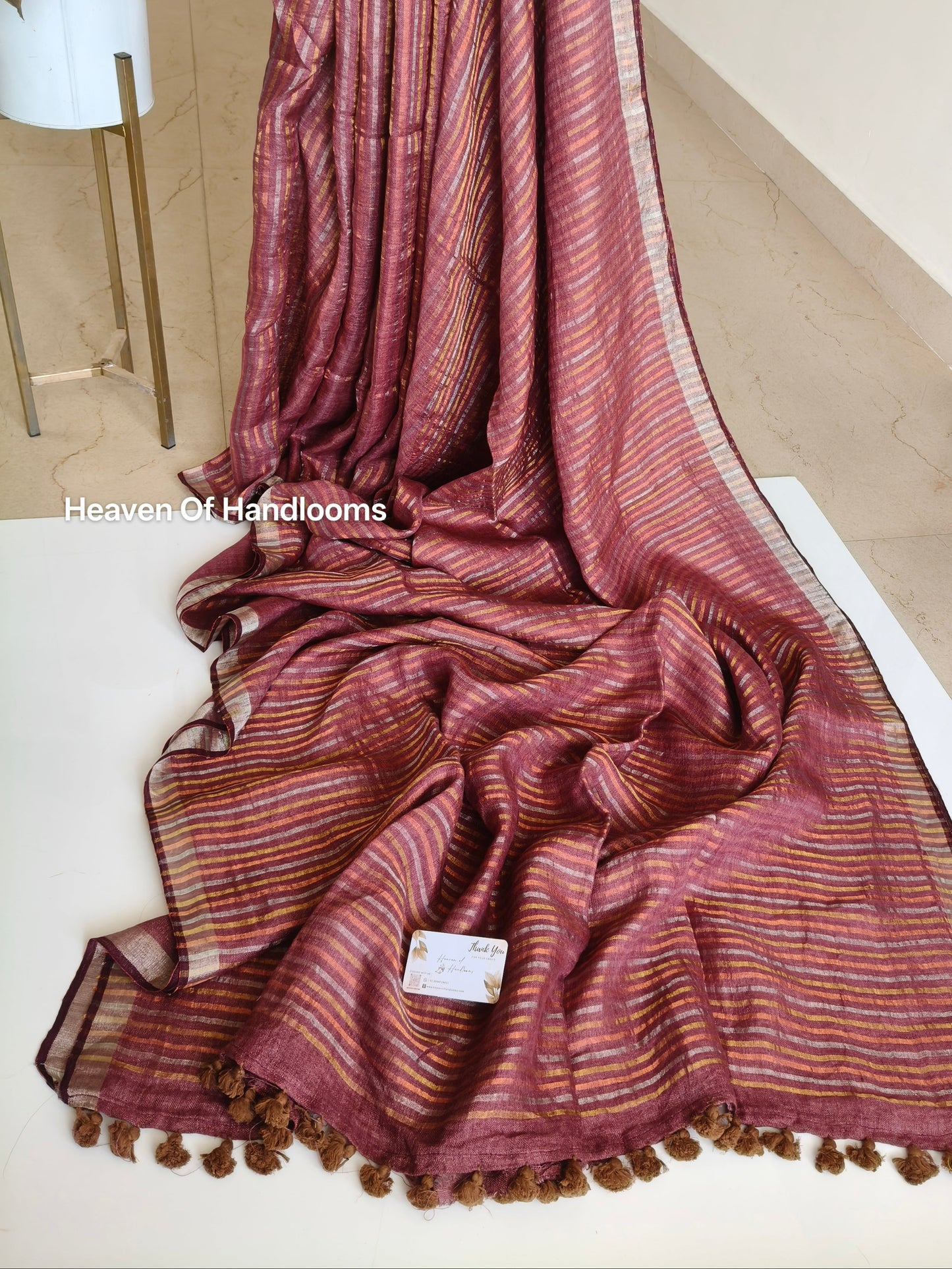 Linen by Linen - Elite Tri Zari