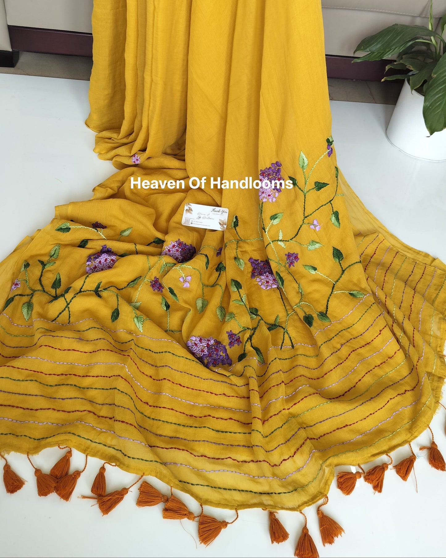 Premium Hand Stitch - Mustard Kodi Poo