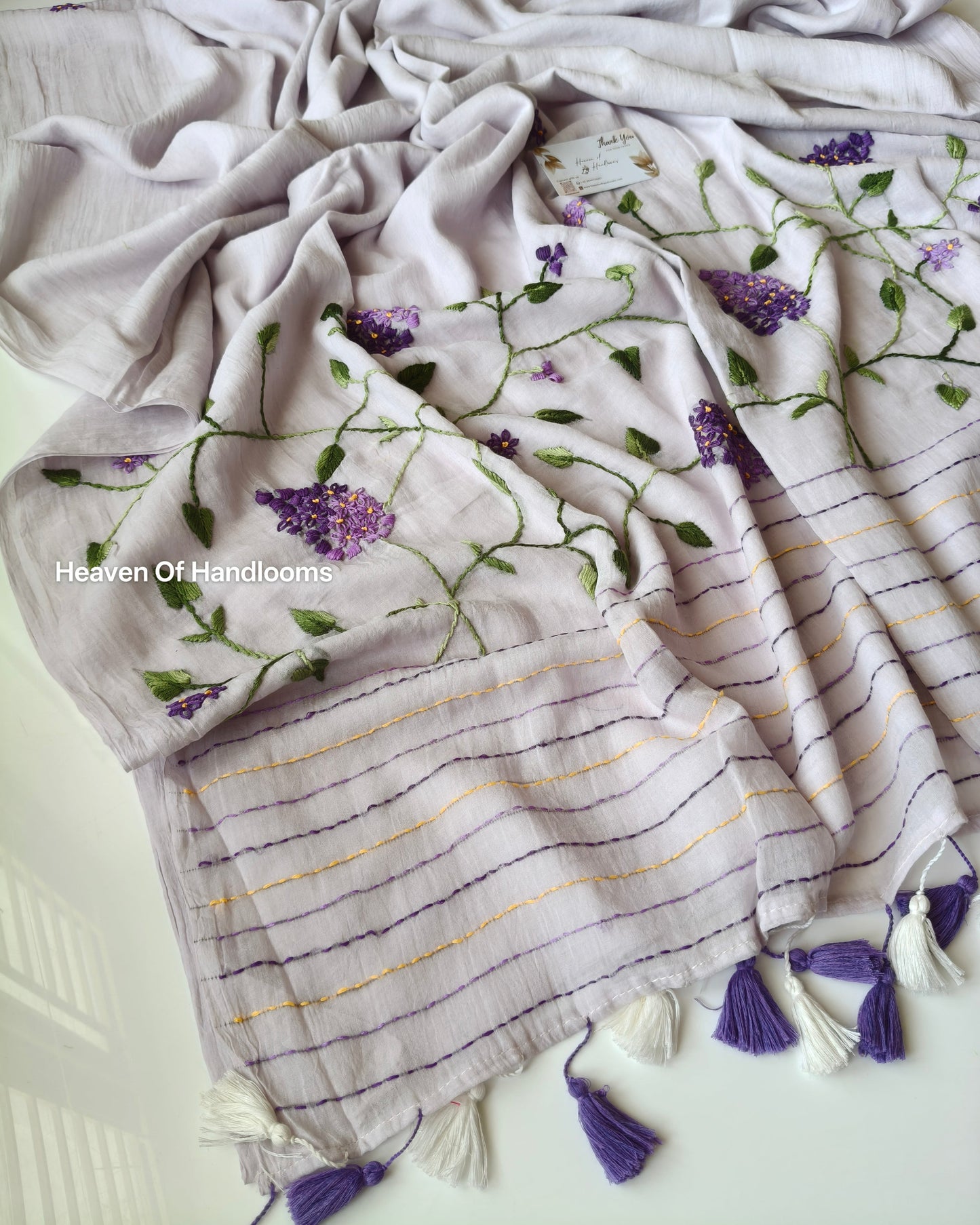 Premium Hand Stitch - Pastel Purple Kodi Poo