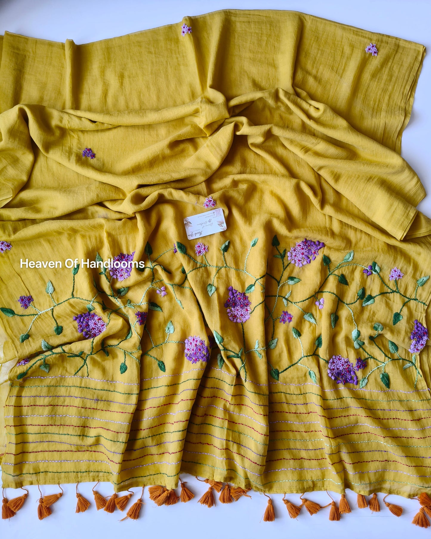 Premium Hand Stitch - Mustard Kodi Poo