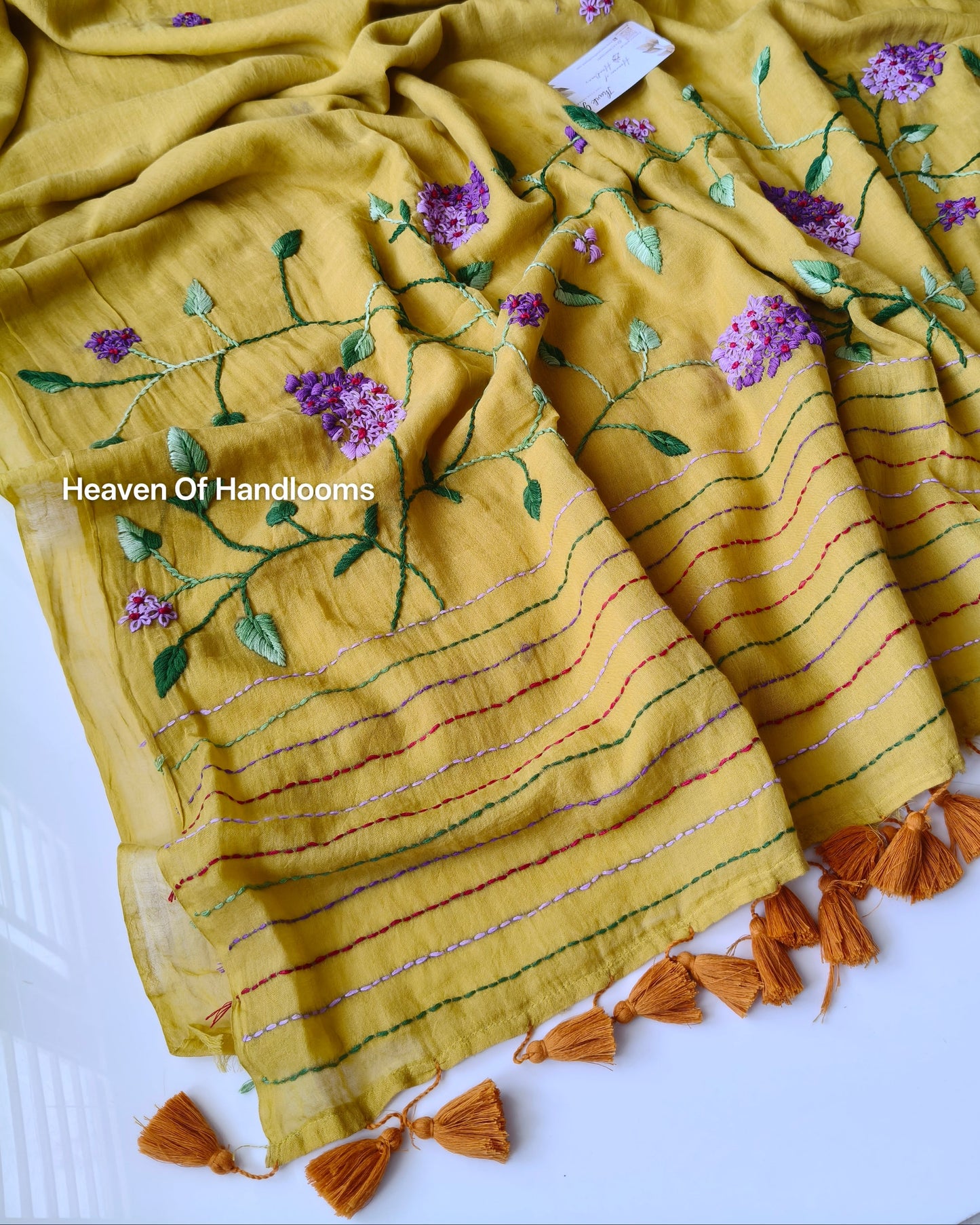 Premium Hand Stitch - Mustard Kodi Poo