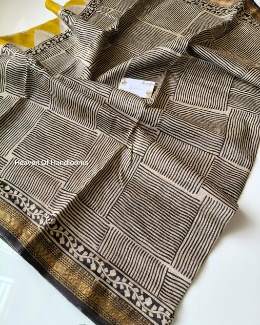 Tri Yellow Silk