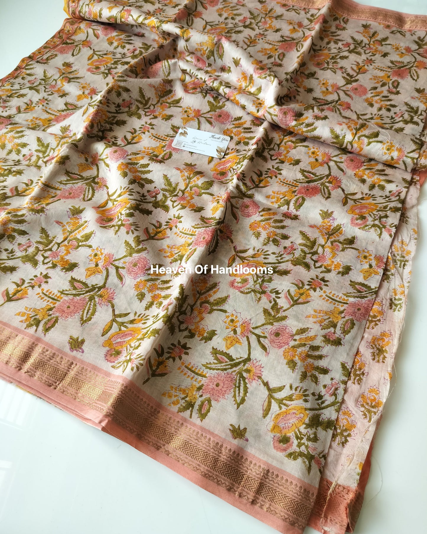 Peach DD Floral