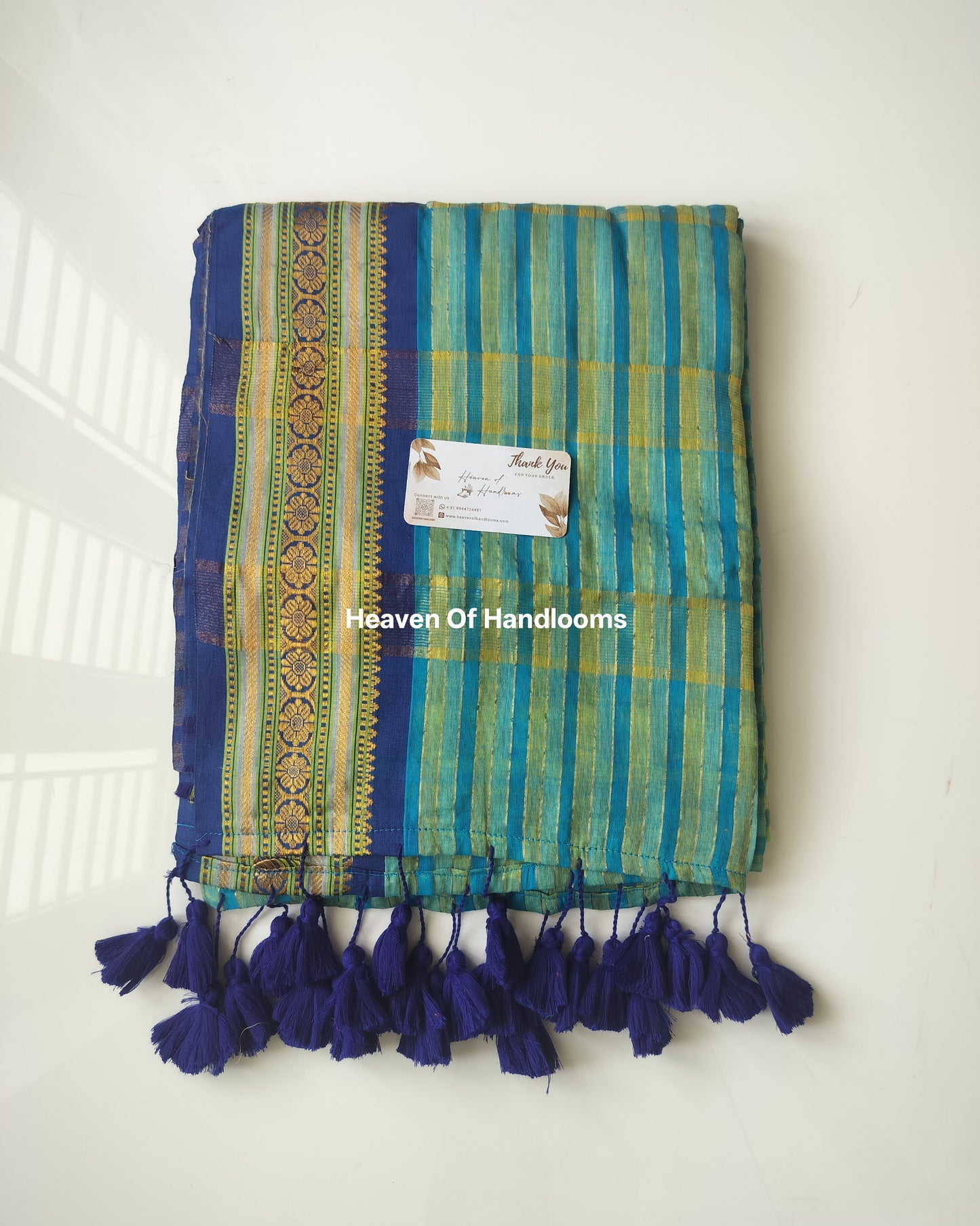 Festive Saree - Neela Swarnam