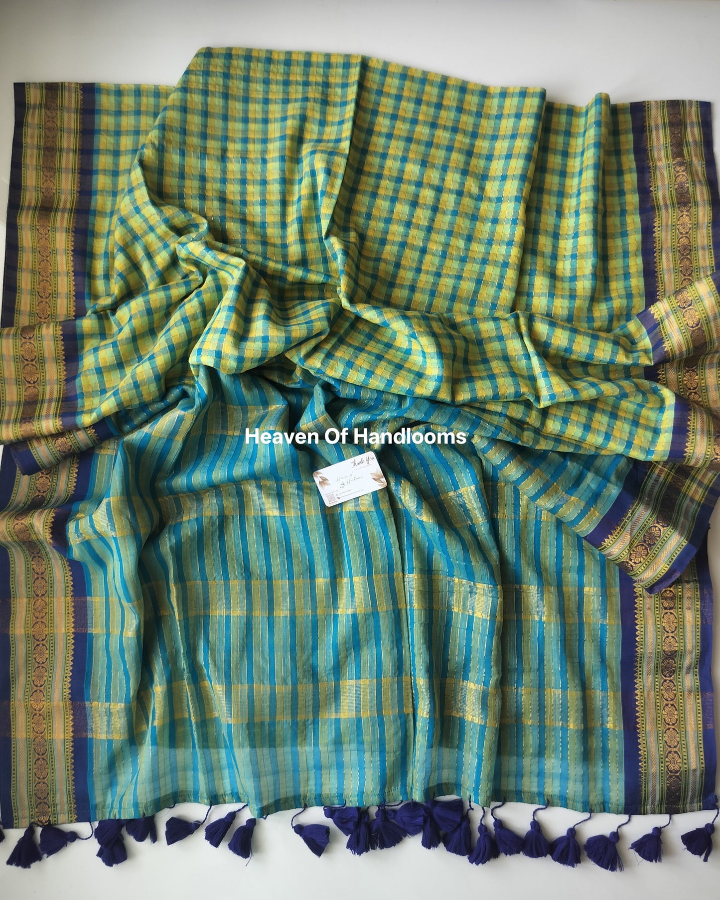Festive Saree - Neela Swarnam