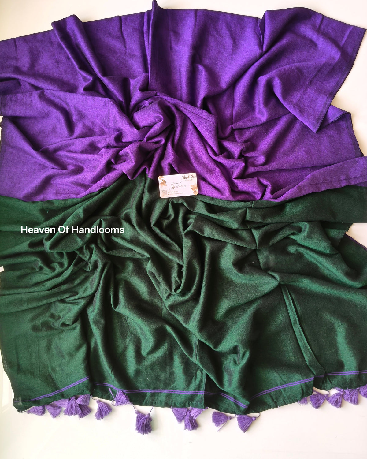 Festive Saree - Purple Shin