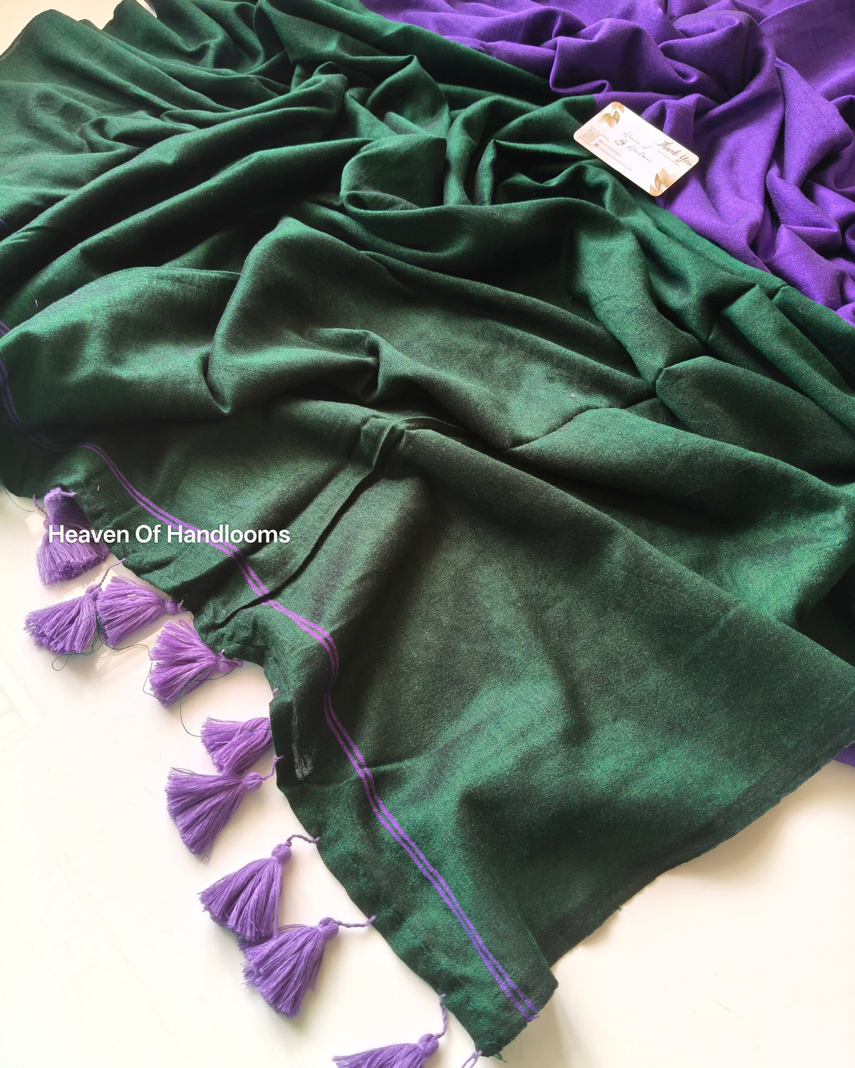 Festive Saree - Purple Shin