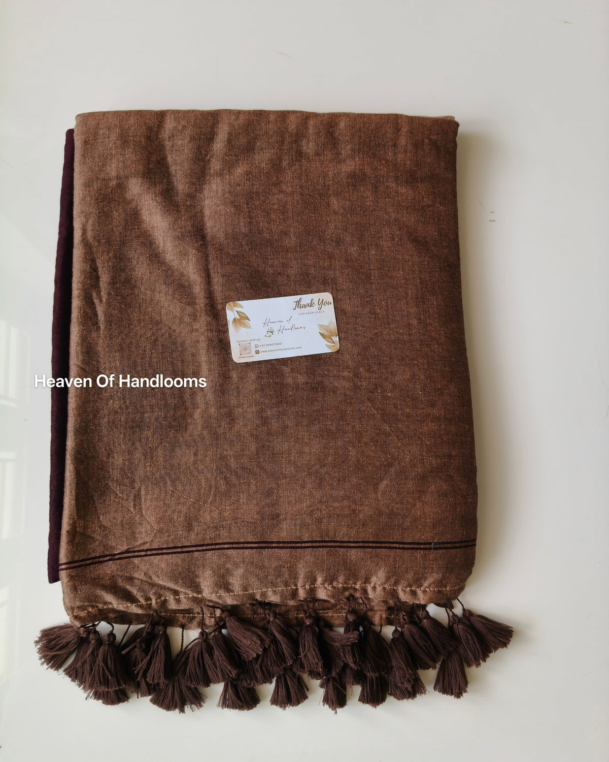 Festive Saree - Deep Wine