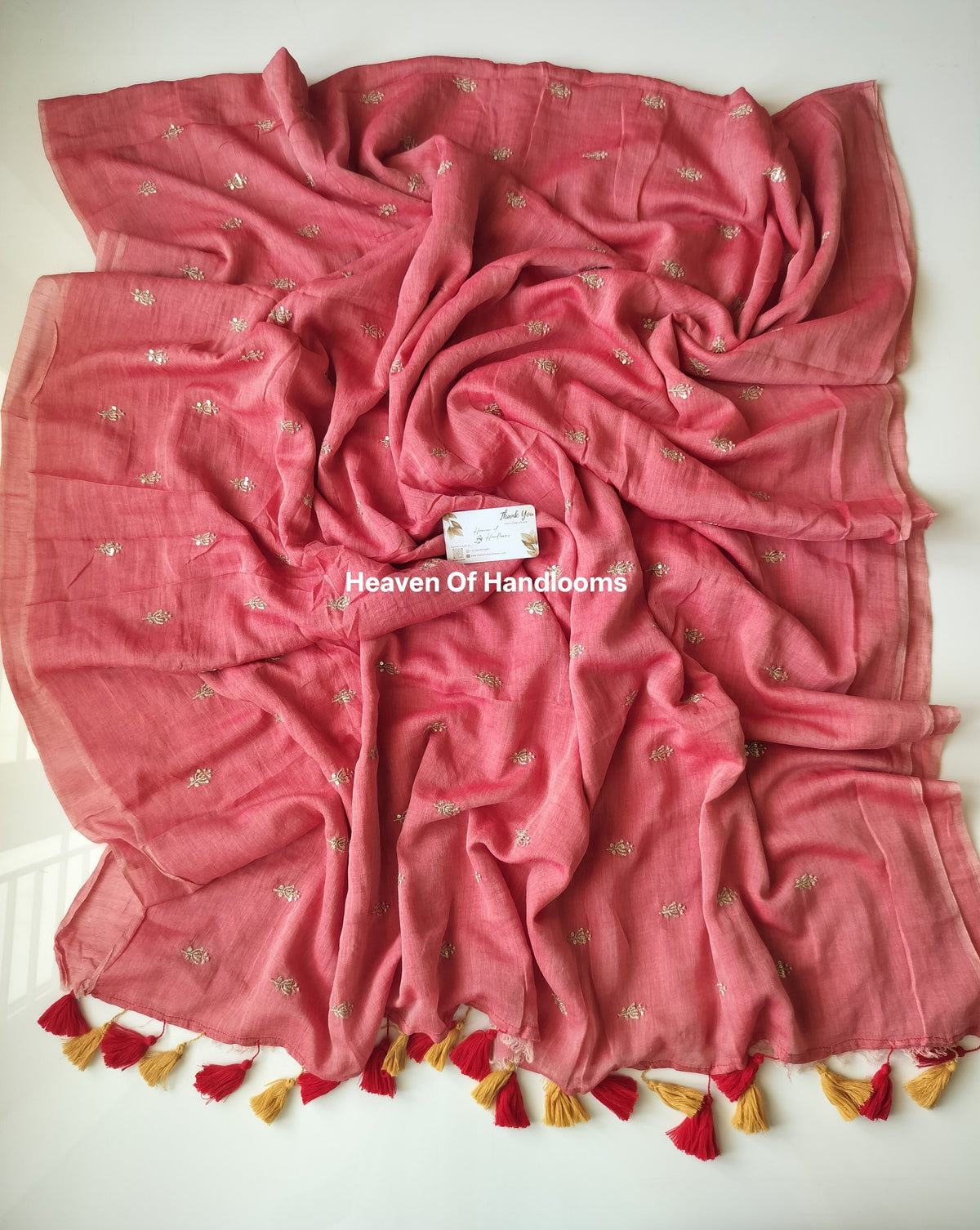 Festive Saree - Dual Floral Seq
