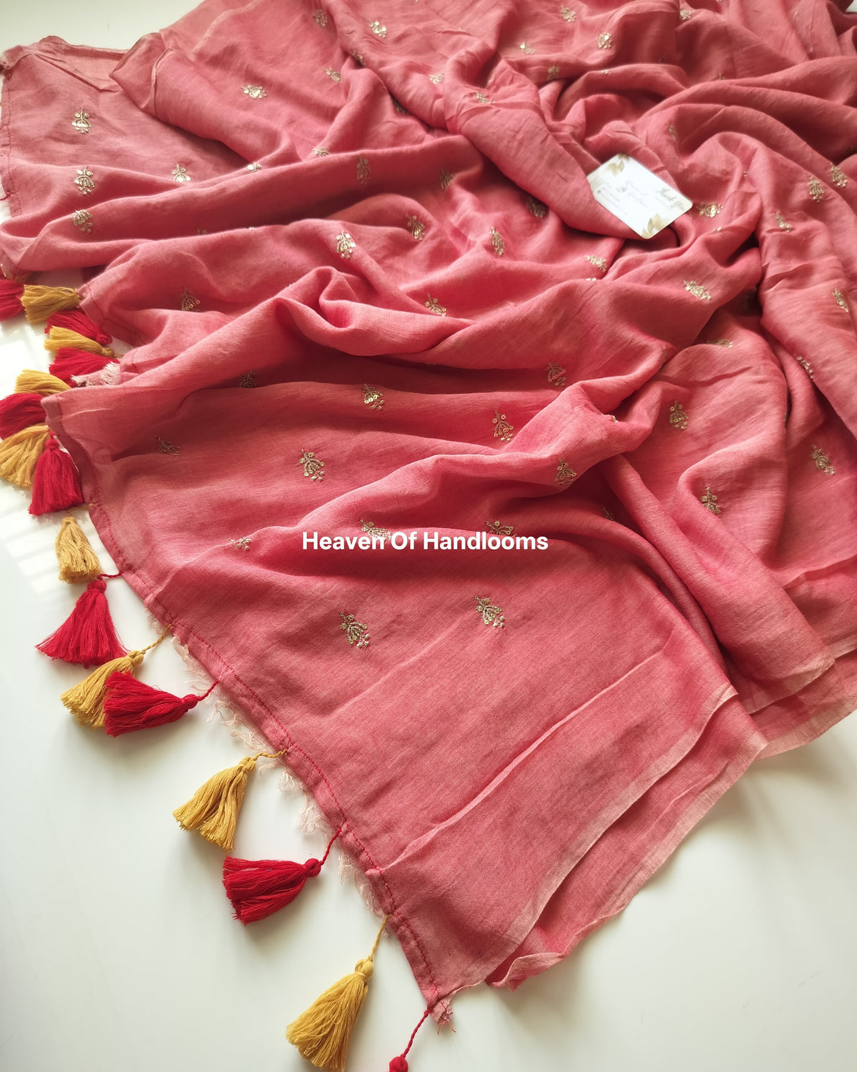 Festive Saree - Dual Floral Seq