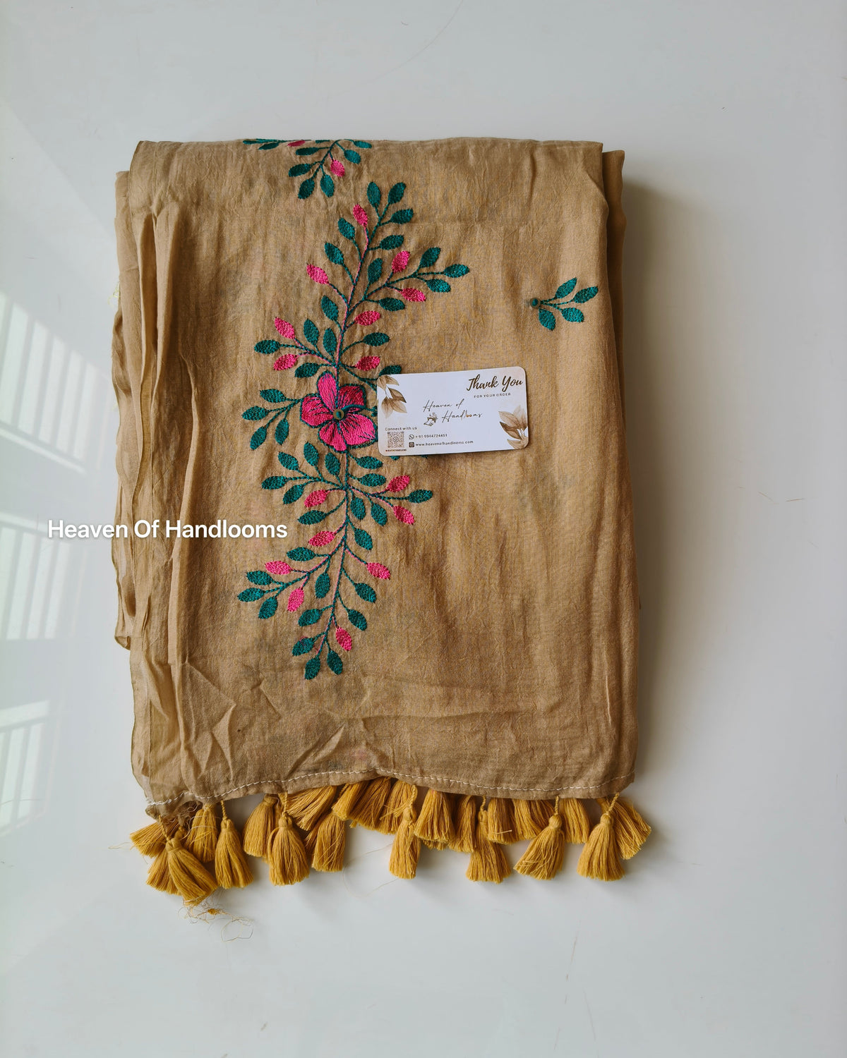 Festive Saree - Dusky Gulab