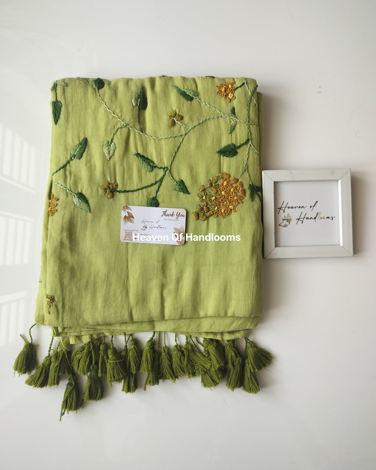Premium Hand Stitch - Green Kodi Poo