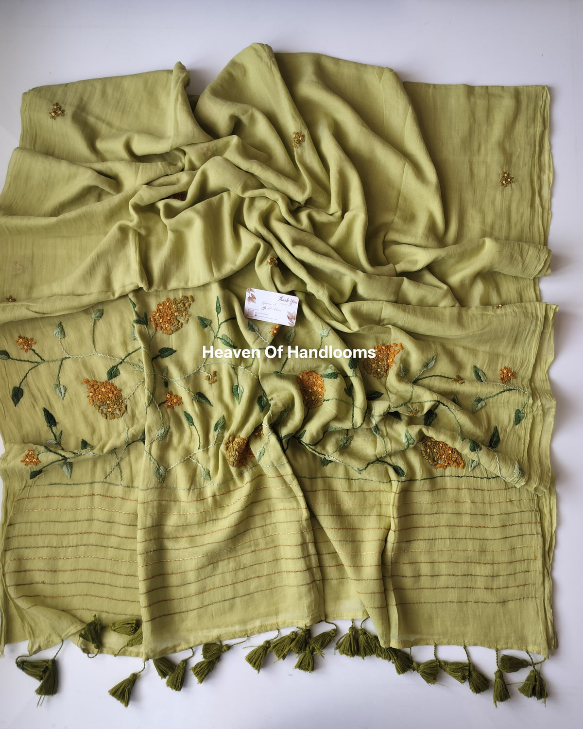 Premium Hand Stitch - Green Kodi Poo