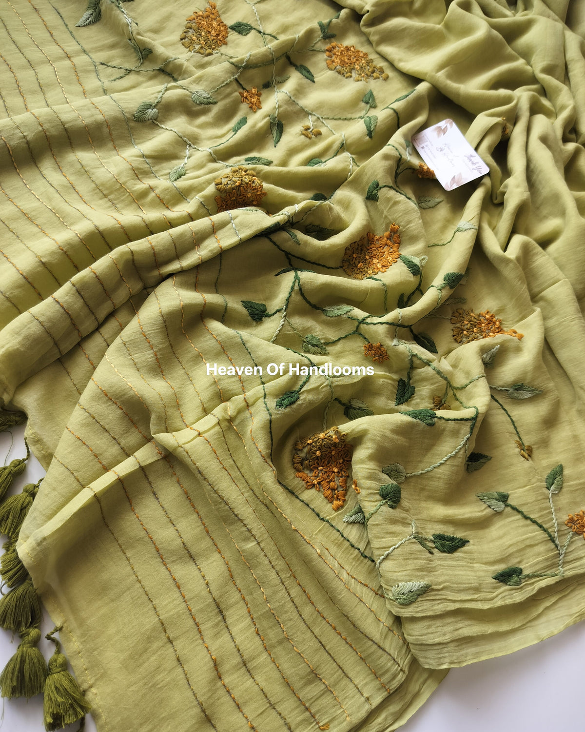 Premium Hand Stitch - Green Kodi Poo