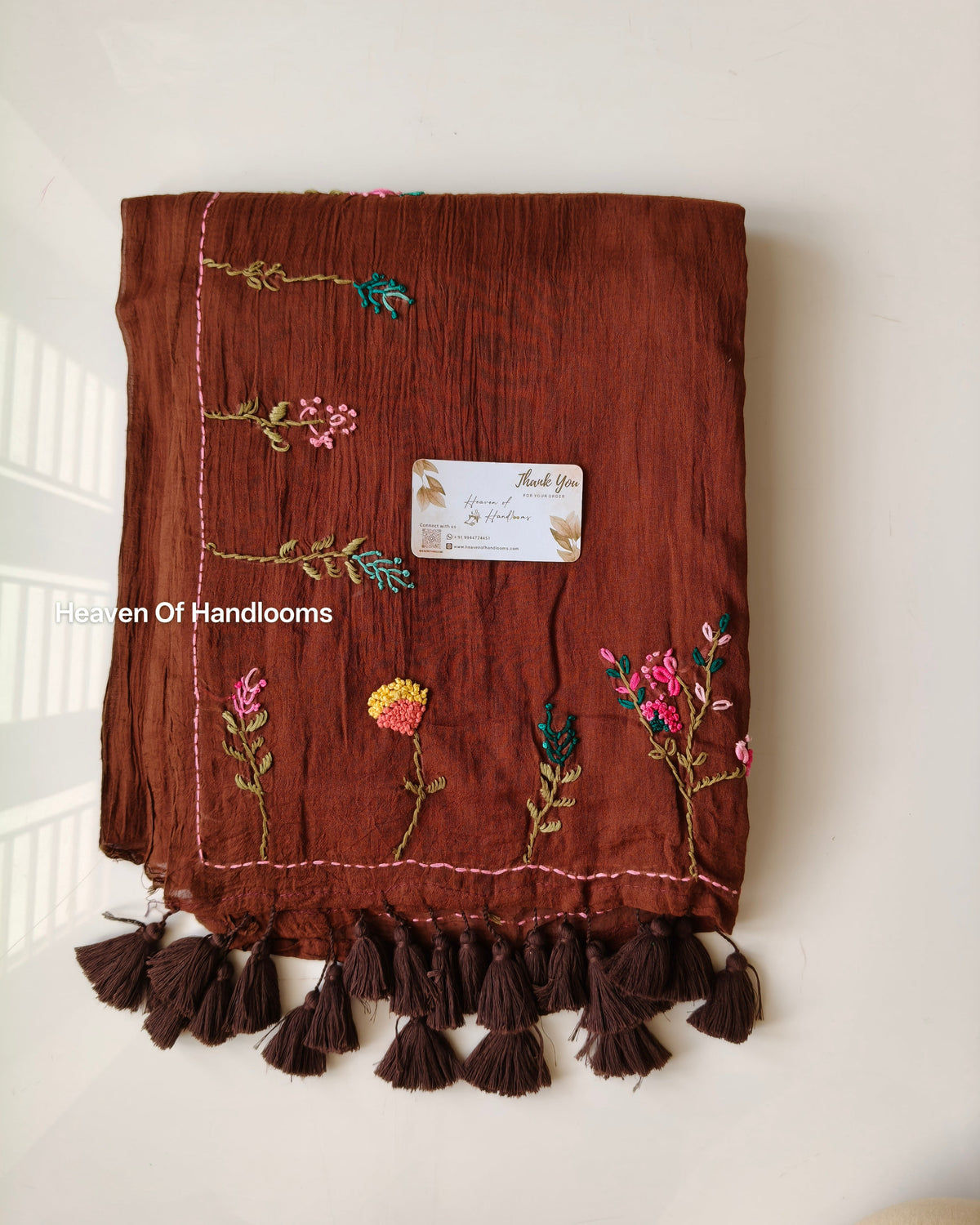 Premium Hand Stitch - Brown  Meadow