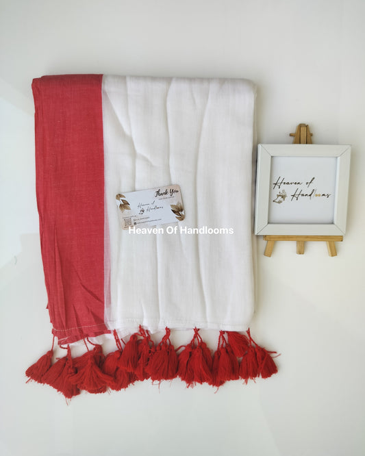 Corporate Choice  - White with Barn Red Border