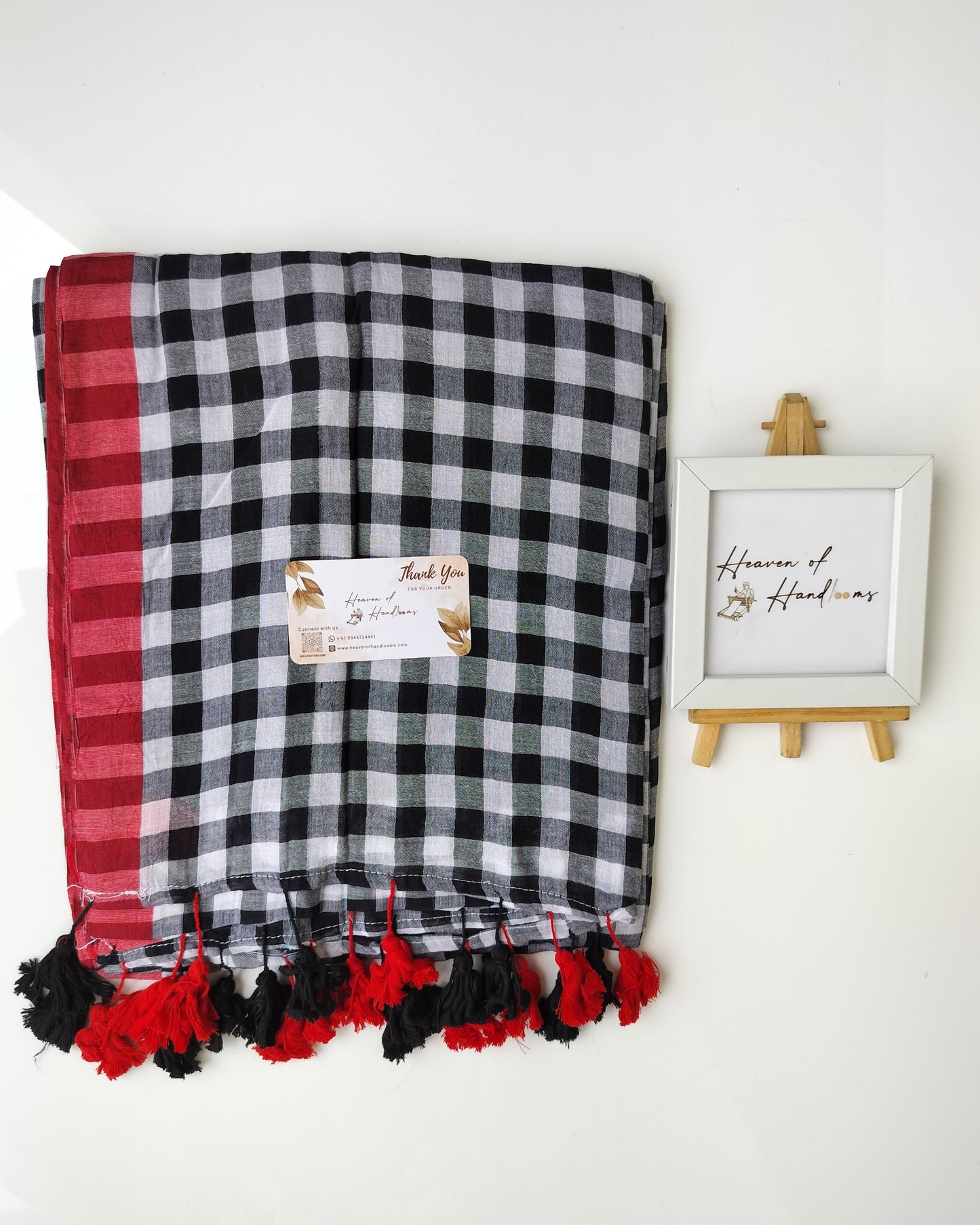 Corporate Choice  - Chess Checks With Red Border