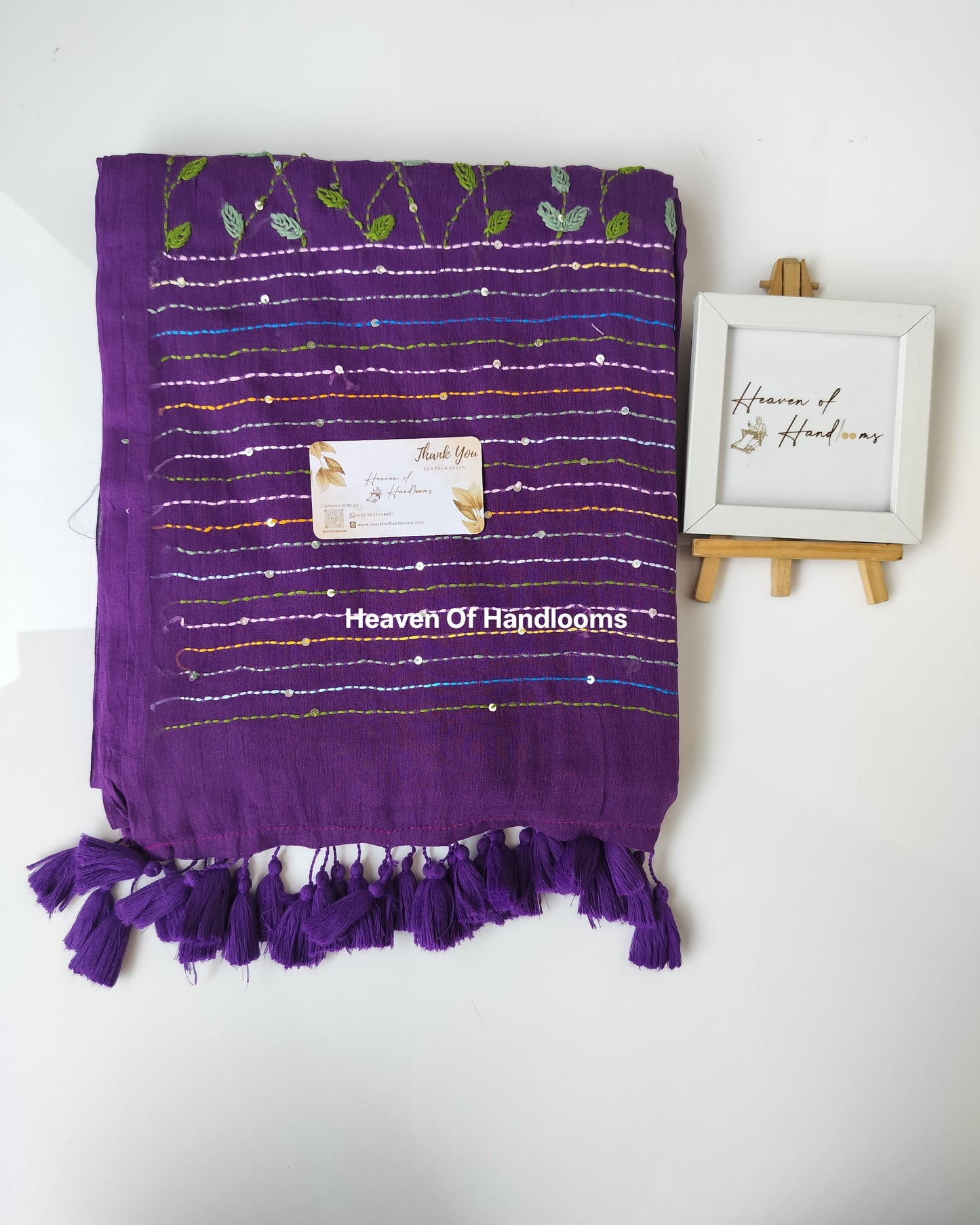 Premium Hand Stitch - Purple