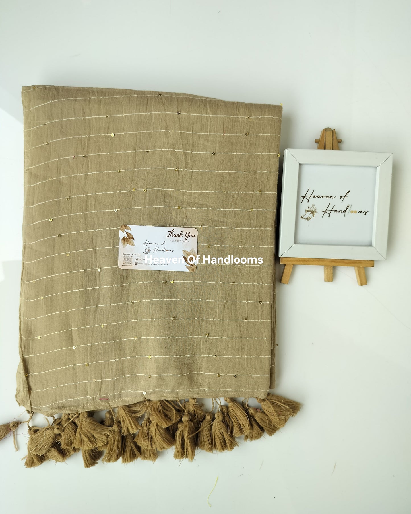 Contemporary Saree - Sand Jonaki