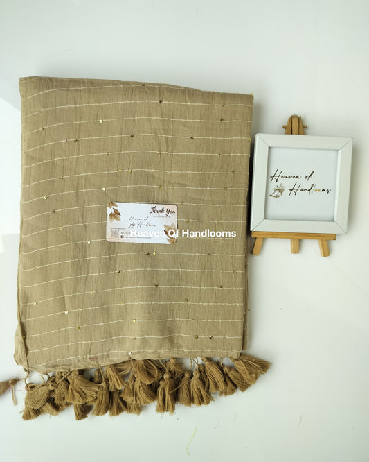Contemporary Saree - Sand Jonaki