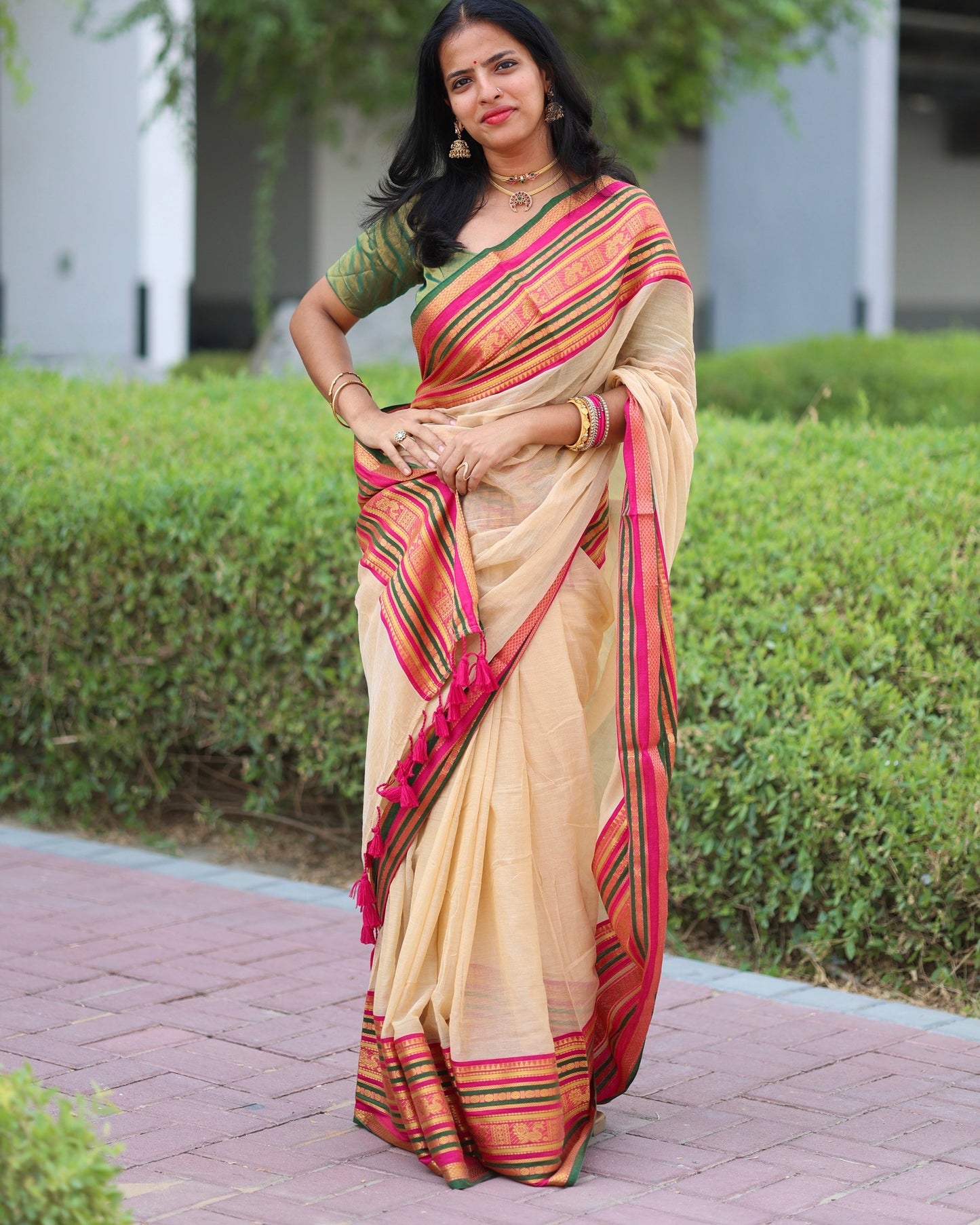 Onam-Vishu Saree -Sri Kanchi