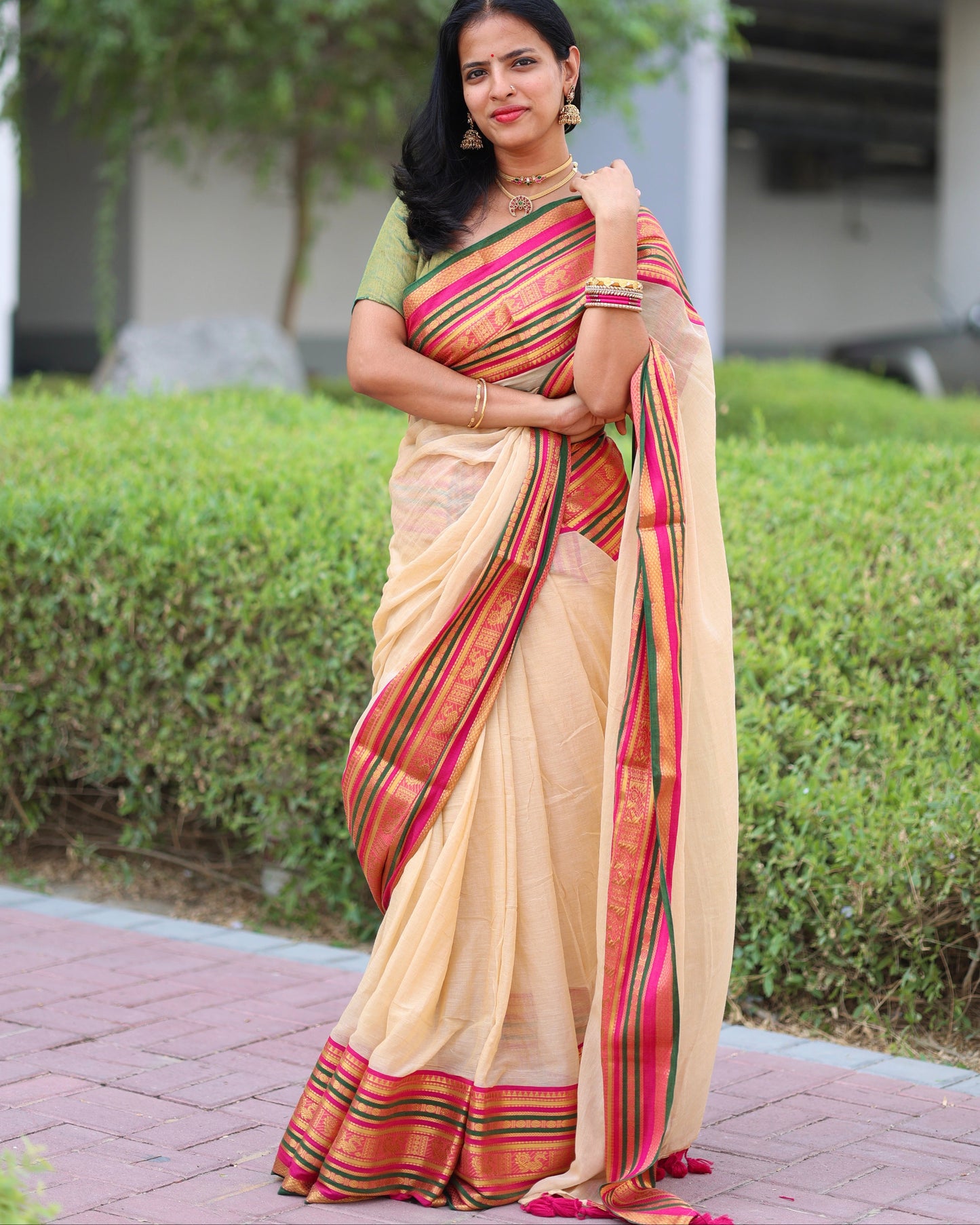 Onam-Vishu Saree -Sri Kanchi